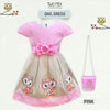 Two Mix - Baju Anak Perempuan Lucu  - Dress Anak Cewek Natal Christmas Free Tas Owl 1-12 Tahun 4079