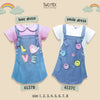 Two Mix - Dress Anak Perempuan Lucu - Baju Anak Cewek Jeans 1-8 Tahun 4137C 4137B
