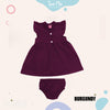 TWO MIX Short Sleeve Dress - Rok Bayi Perempuan - Rok Dress Anak Perempuan Rumah Santai usia 0-3 Tahun 4218