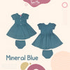 Two Mix Short Dress - Dress Bayi Perempuan - Rok Anak Perempuan 0Y - 3Y 4220