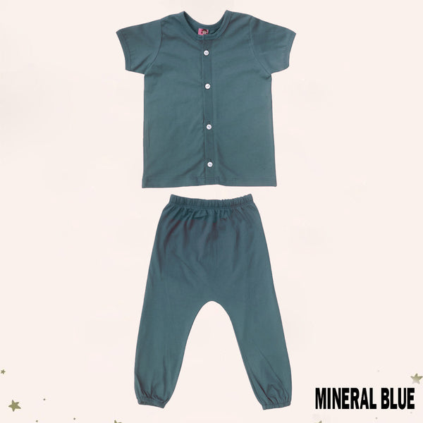 TWO MIX - Short Pajama 0Y 1Y 2Y 3Y - Piyama Anak - Baju Tidur Anak Bayi Bahan Katun Combed 0-3 Tahun 4221