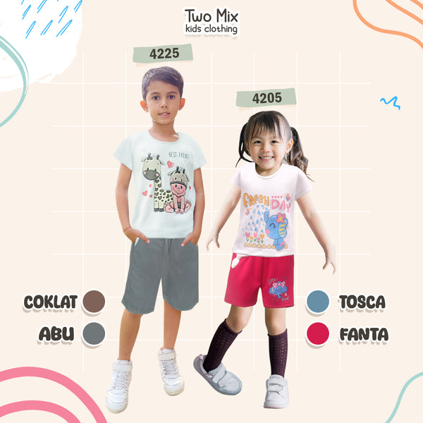 Two Mix Setelan Anak Perempuan Usia 1-8 4205-4225