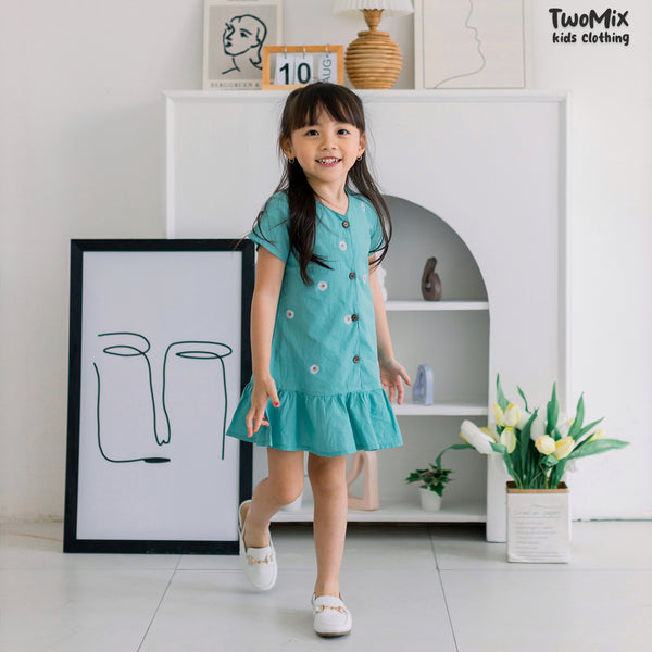 Two Mix - Dress Anak Perempuan Santai Harian 1-8 Tahun 4339
