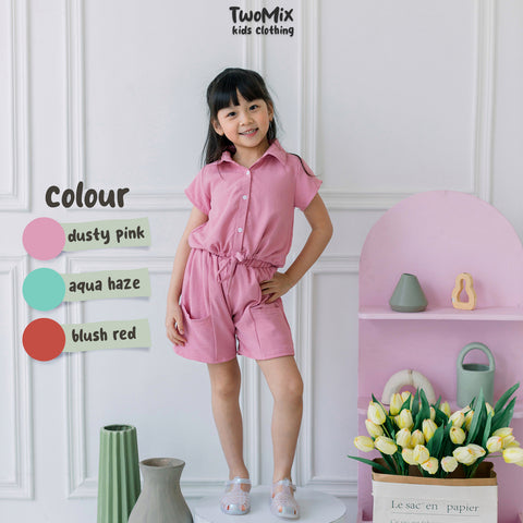 Two Mix - Baju Setelan Anak Perempuan Lucu 1-8 Tahun 4340