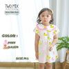 Two Mix - Baju Dress Bayi Perempuan Lucu Ruffle 0 6 12 Bulan 4350B