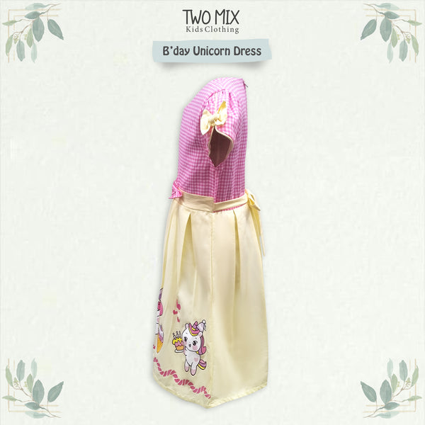 Two Mix - Dress Anak Cewek Unicorn - OOTD Baju Anak Perempuan 1-12 Tahun 4367