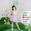 Two Mix Setelan Rok Anak Perempuan - Allina Set Rompi Anak Cewek 1-6 Tahun 4370b