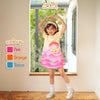 Two Mix Baju Dress Anak Perempuan Lucu - Outfit Gaun Anak Cewek Print Sea 1-8 Tahun 4374