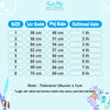 Two Mix Baju Dress Anak Perempuan Lucu - Outfit Gaun Anak Cewek Print Sea 1-8 Tahun 4374