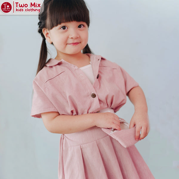 Two Mix - Nadine One Set Baju Setelan Anak Perempuan Lucu 1-6 Tahun 4386