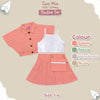 Two Mix - Nadine One Set Baju Setelan Anak Perempuan Lucu 1-6 Tahun 4386