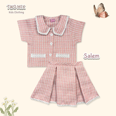 Two Mix - Serra Set Setelan Anak Perempuan Lucu 1-12 Tahun 4400
