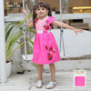 Two Mix OOTD Outfit Dress Gaun Anak Cewek 1-12 Tahun 4319
