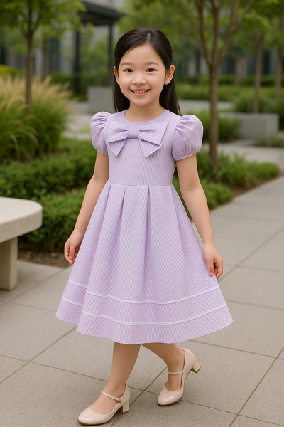 Two Mix - Jenie Baju Dress Anak Cewek Perempuan Lebaran 1-12 Tahun 4394