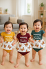 Two Mix - Jumper Bayi Perempuan Newborn / Jumpsuit Baju Bayi Cewek / Romper Playsuit Baby 0-12 Bulan 4353