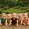 Two Mix Short Dress - Dress Bayi Perempuan - Rok Anak Perempuan 0Y - 3Y 4220