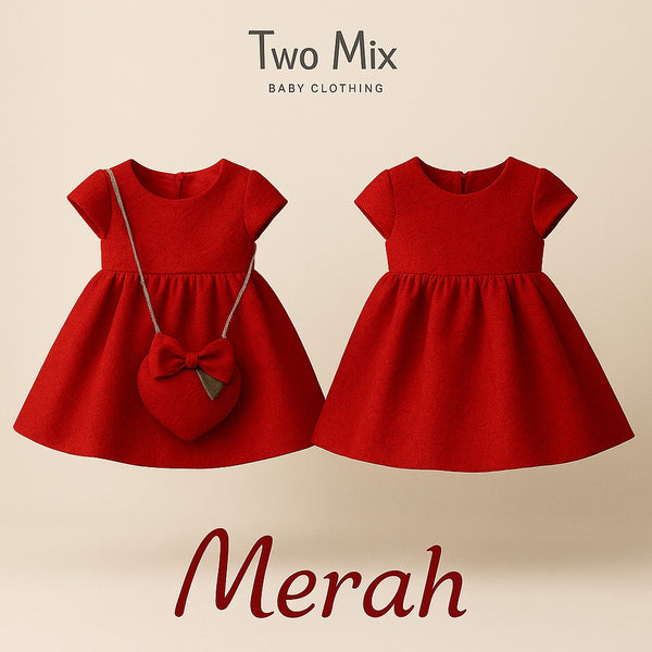 Two Mix Dress Bayi 2839