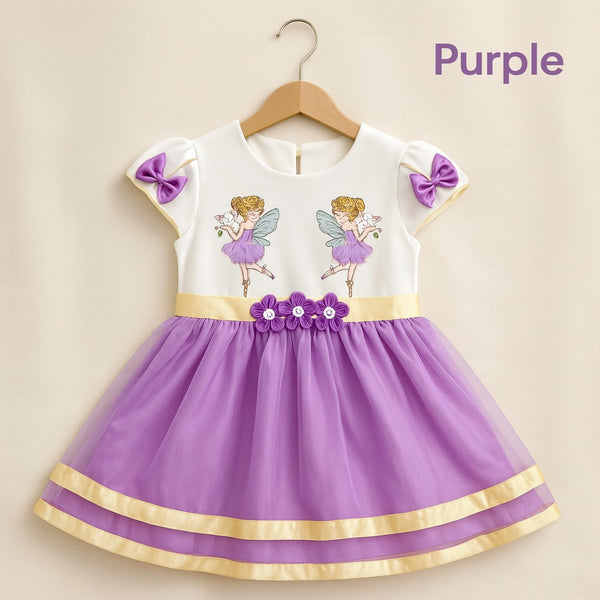 Two Mix Dress Anak Pesta Perempuan Cantik usia 1-12 Tahun 4213