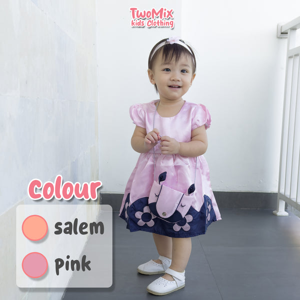 Two Mix Dress Anak 2900