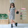 Two Mix - Setelan Anak Perempuan Kotak - Stelan Baju Anak Cewek Lucu Fashion 1-6 Tahun 4365A