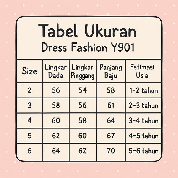 Two Mix - Baju Dress Pesta Anak Perempuan Satin Premium Usia 1-6 Tahun Y901