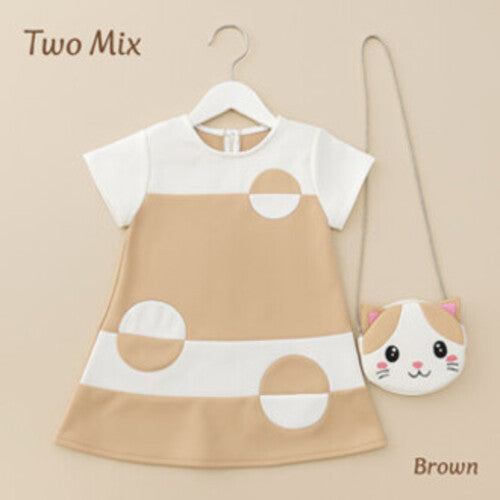TWO MIX Dress Anak Perempuan Circle + Free Tas Anak Cantik 1-8 tahun 4230