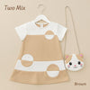 TWO MIX Dress Anak Perempuan Circle + Free Tas Anak Cantik 1-8 tahun 4230