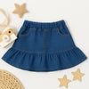 Two Mix - Rok Bawahan Skirt Anak Perempuan Jeans Lucu - Rok Denim Anak Cewek Usia 1-8 Tahun Z01