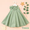 Two Mix - Baju Dress Pesta Anak Perempuan Satin Premium Usia 1-6 Tahun Y901