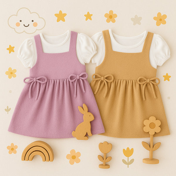 Two Mix - Dress Anak Perempuan Lucu - Baju Santai Anak Cewek Kasual Stylish 1-12 Tahun 4438