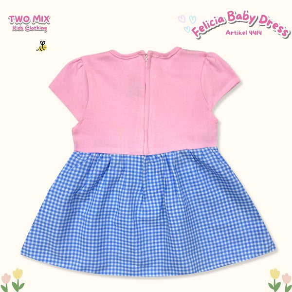 Two Mix - Felicia Baby Dress Anak Bayi Cewek Lucu Newborn 0-24 Bulan 4414