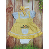 Two Mix Dress Baby Dress 0 - 6 Bulan Free Bandana dan Celana dj813