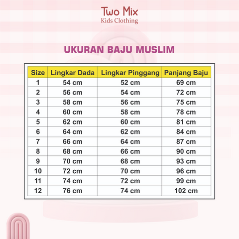 Two Mix Gamis Bayi 2819