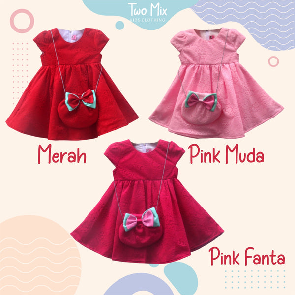 Two Mix Dress Bayi 2839