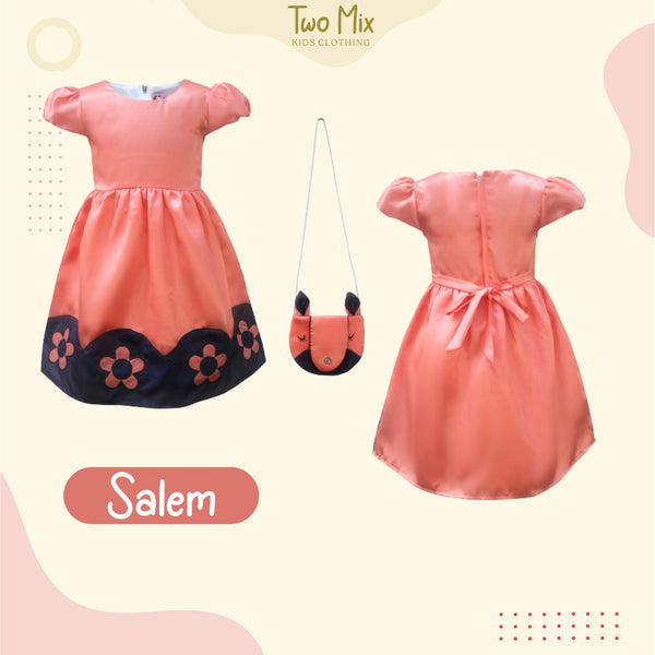 Two Mix Dress Anak 2900