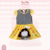 Two Mix Dress Anak 2974