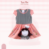 Two Mix Dress Anak 2974