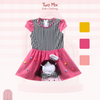 Two Mix Dress Anak 2974