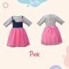 Two Mix Dress Anak 4052