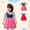 Two Mix Dress Anak 4052