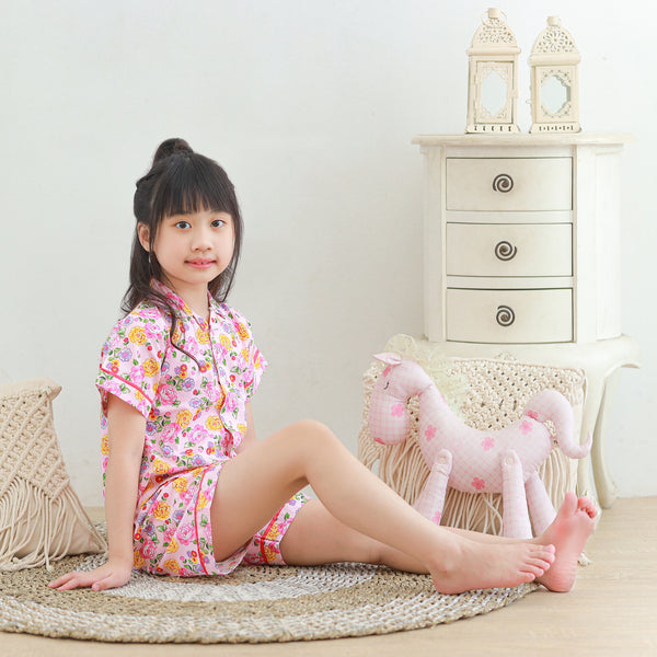 Two Mix Piyama Anak Perempuan 4075