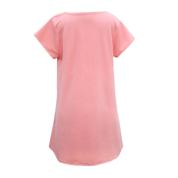 Two Mix Baju Rumah / Daster Anak Perempuan usia 1-12 Tahun Bahan Kaos Katun 4151