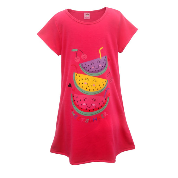 Two Mix Baju Rumah / Daster Anak Perempuan usia 1-12 Tahun Bahan Kaos Katun 4151