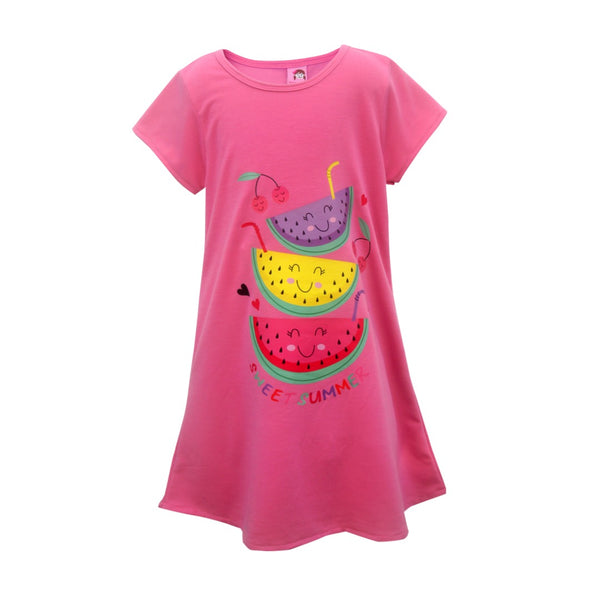 Two Mix Baju Rumah / Daster Anak Perempuan usia 1-12 Tahun Bahan Kaos Katun 4151