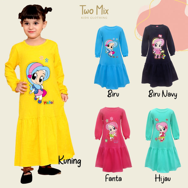 Two Mix Baju Anak Santai Bahan Kaos Katun Usia 1-12 Tahun 4154