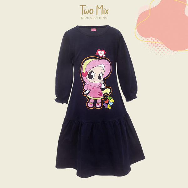 Two Mix Baju Anak Santai Bahan Kaos Katun Usia 1-12 Tahun 4154