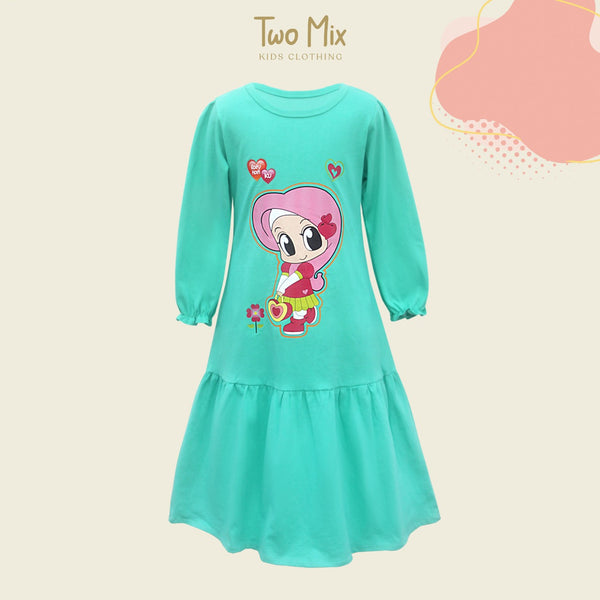 Two Mix Baju Anak Santai Bahan Kaos Katun Usia 1-12 Tahun 4154