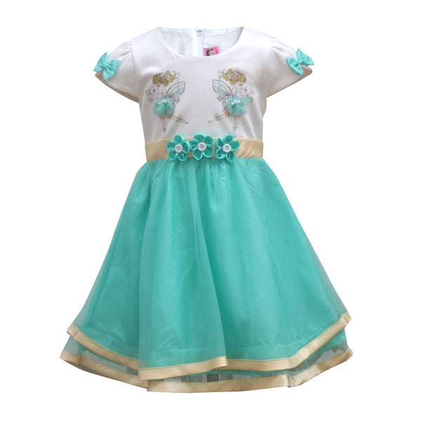 Two Mix Dress Anak Pesta Perempuan Cantik usia 1-12 Tahun 4213