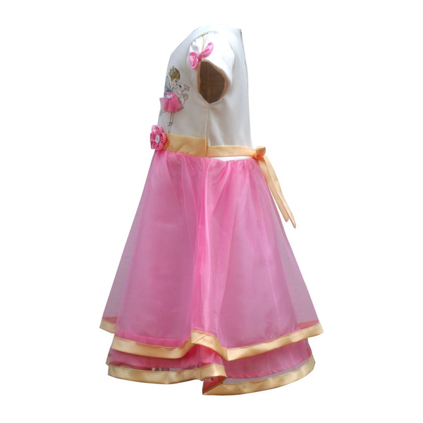 Two Mix Dress Anak Pesta Perempuan Cantik usia 1-12 Tahun 4213