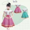 Two Mix Dress Anak Pesta Perempuan Cantik usia 1-12 Tahun 4213
